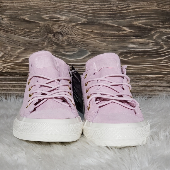 New Converse Chuck Taylor All Star Ox Scallop Pink - Picture 2 of 8